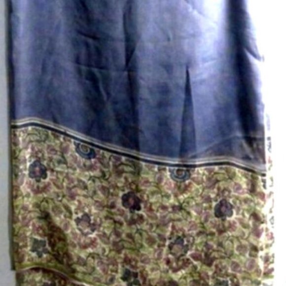 NEW Extra Large Lilac Paisley Handmade Hip Scarf or Wrap